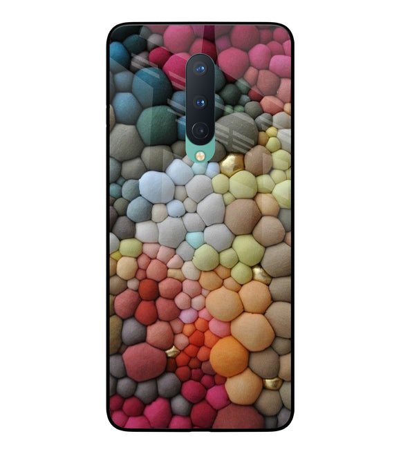 Colorful Balls Rug Oneplus 8 Glass Cover