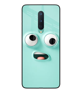 Silly Face Cartoon Oneplus 8 Glass Cover
