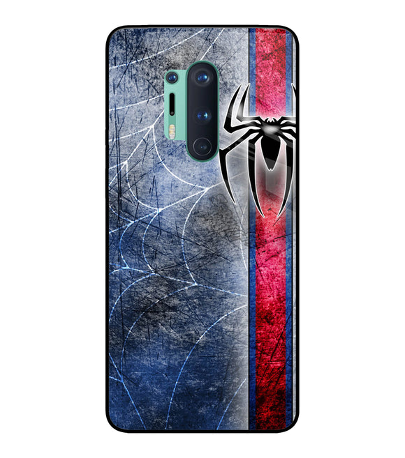 Spider Blue Wall Oneplus 8 Pro Glass Cover