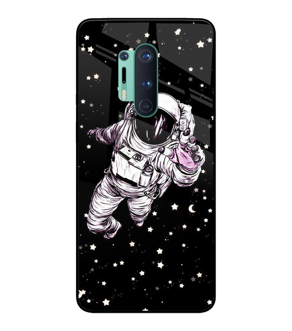 Astronaut On Space Oneplus 8 Pro Glass Cover