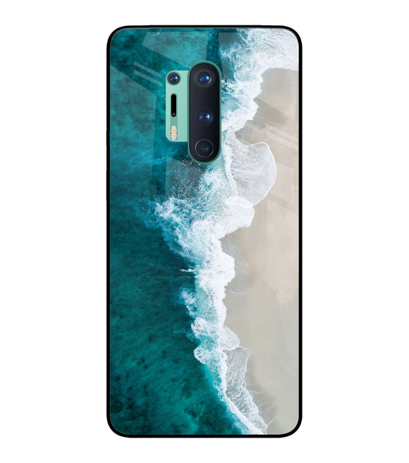 Tuquoise Ocean Beach Oneplus 8 Pro Glass Cover