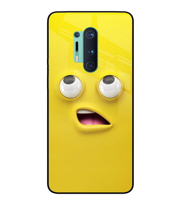 Emoji Face Oneplus 8 Pro Glass Cover
