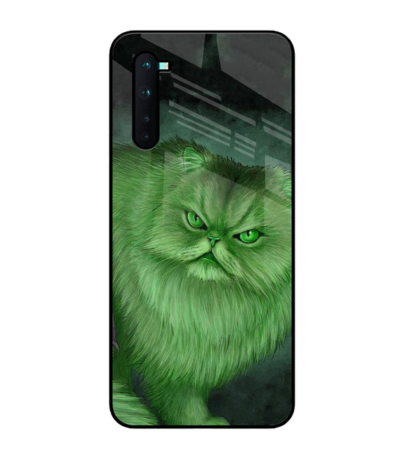 Hulk Cat Oneplus Nord Glass Cover