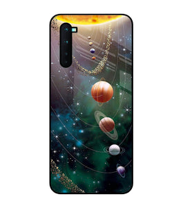 Solar System Art Oneplus Nord Glass Cover