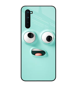 Silly Face Cartoon Oneplus Nord Glass Cover