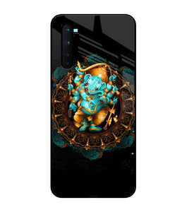 Lord Ganesha Art Oneplus Nord Glass Cover