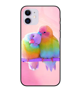 Love Birds iPhone 12 Pro Max Glass Cover