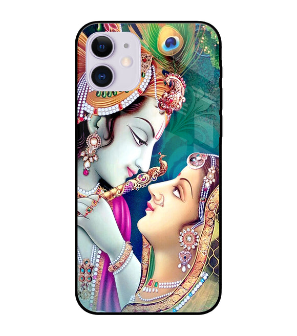 Radha Krishna iPhone 12 Mini Glass Cover