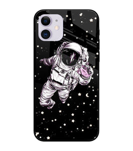 Astronaut On Space iPhone 12 Mini Glass Cover