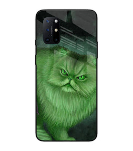 Hulk Cat Oneplus 8T Glass Cover