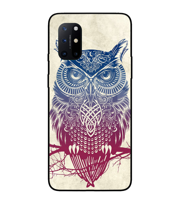 Owl Drill Paint Oneplus 8T Glass Cover