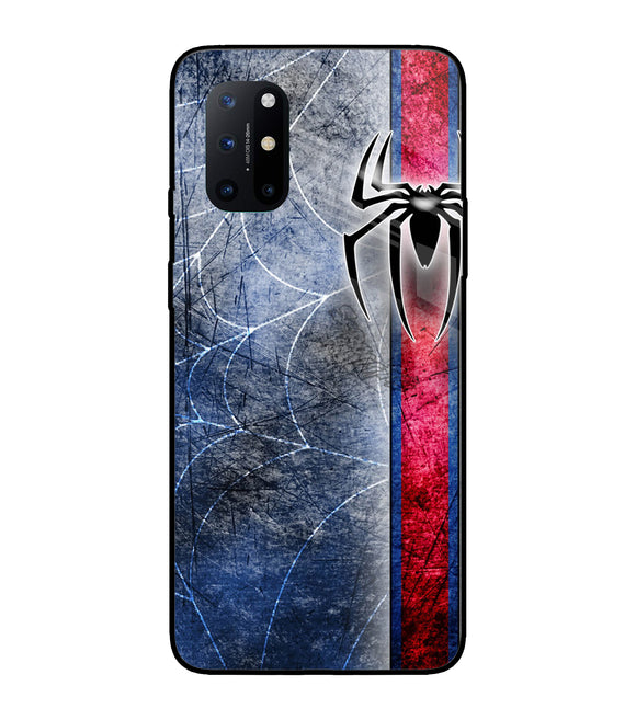 Spider Blue Wall Oneplus 8T Glass Cover