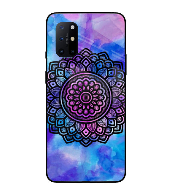 Mandala Water Color Art Oneplus 8T Glass Cover