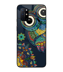 Abstract Owl Art Oneplus 8T Glass Cover