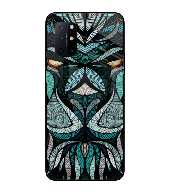 Lion Tattoo Art Oneplus 8T Glass Cover