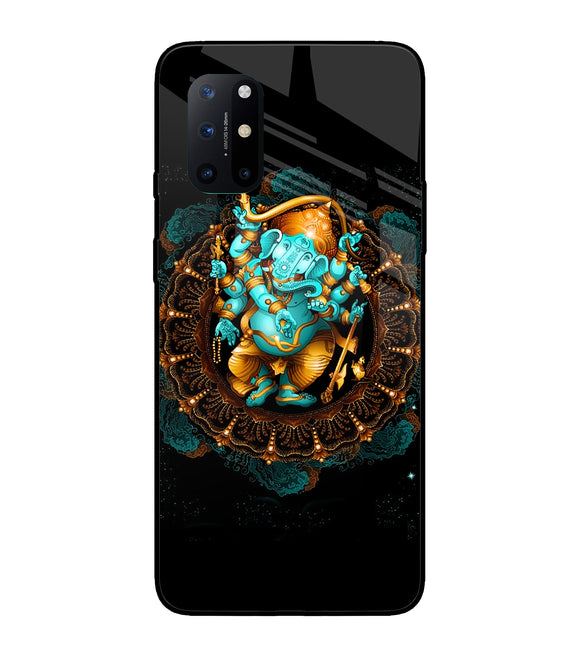 Lord Ganesha Art Oneplus 8T Glass Cover