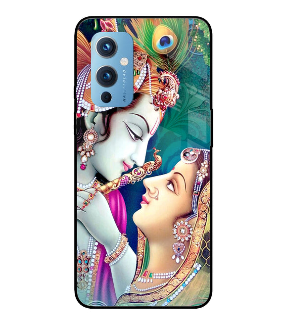 Radha Krishna Oneplus 9 Glass Cover