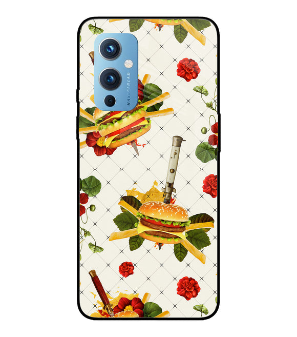 Burger Food Wallpaper Oneplus 9 Glass Cover