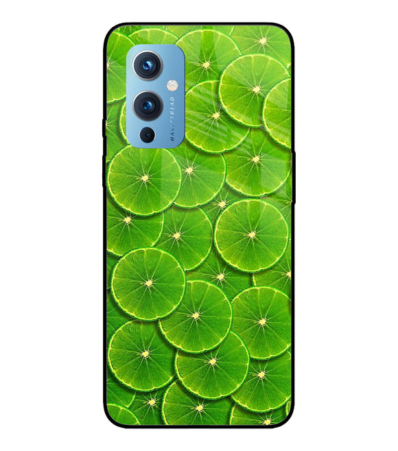 Lime Slice Oneplus 9 Glass Cover