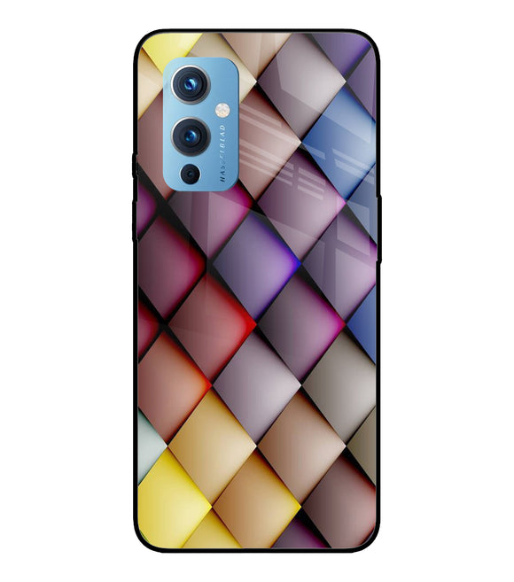 Vector Abstract Oneplus 9 Glass Cover