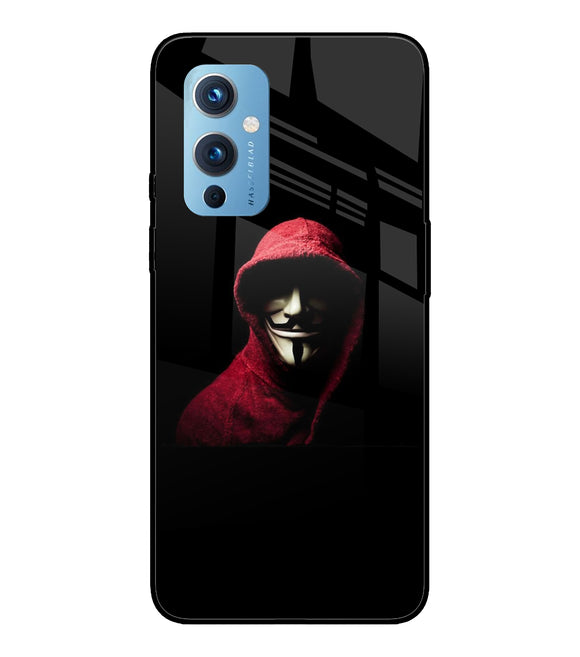 Anonymous Hacker Oneplus 9 Glass Cover