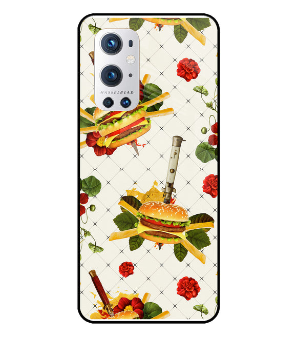 Burger Food Wallpaper Oneplus 9 Pro Glass Cover
