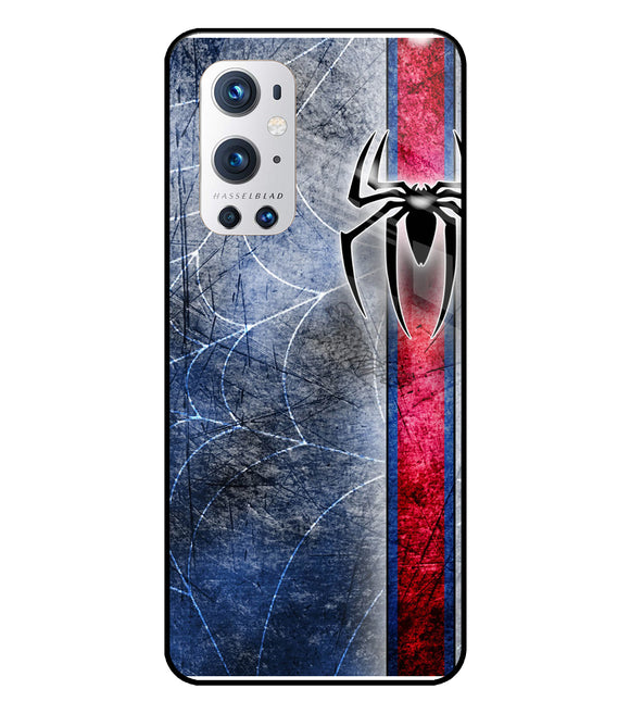 Spider Blue Wall Oneplus 9 Pro Glass Cover