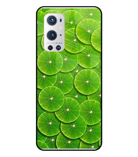 Lime Slice Oneplus 9 Pro Glass Cover
