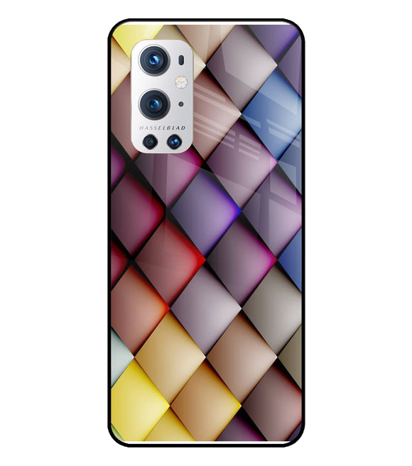 Vector Abstract Oneplus 9 Pro Glass Cover