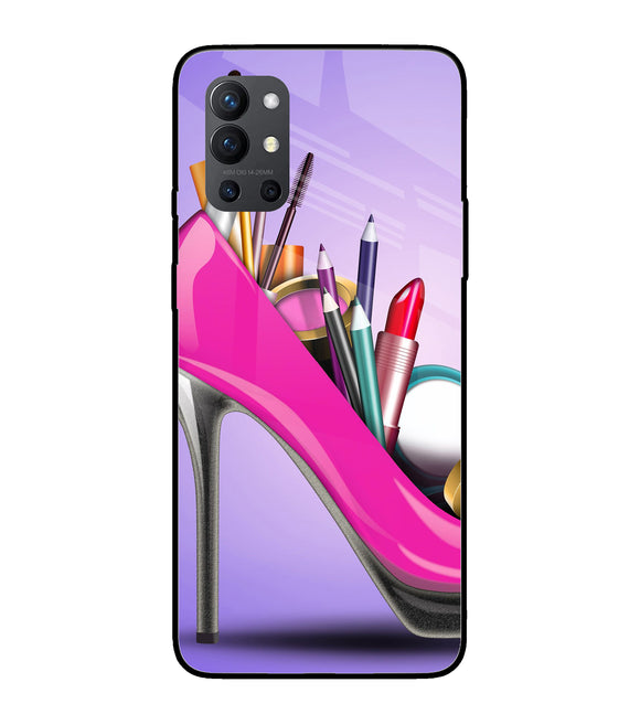 Makeup Heel Shoe Oneplus 9R Glass Cover