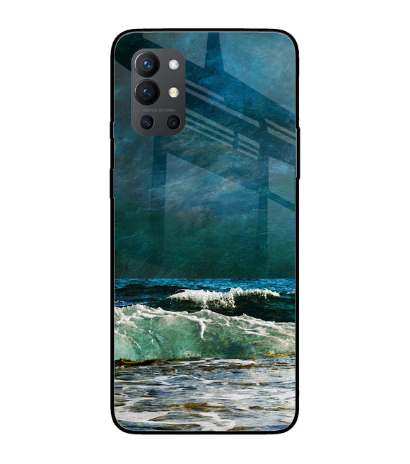 Sea Wave Art Oneplus 9R Glass Cover