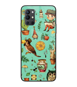 Vintage Art Oneplus 9R Glass Cover