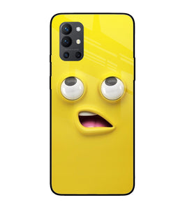 Emoji Face Oneplus 9R Glass Cover