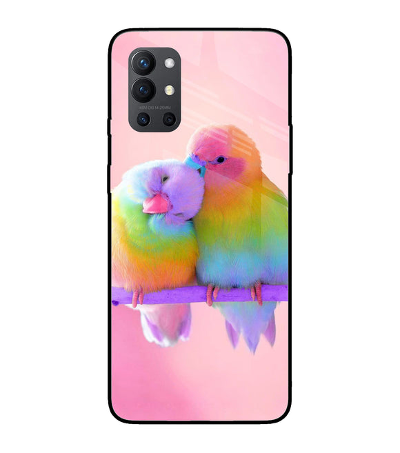 Love Birds Oneplus 9R Glass Cover