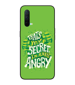 Hulk Smash Quote Oneplus Nord CE 5G Glass Cover