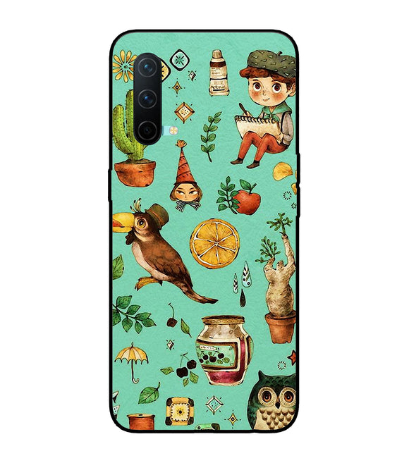 Vintage Art Oneplus Nord CE 5G Glass Cover