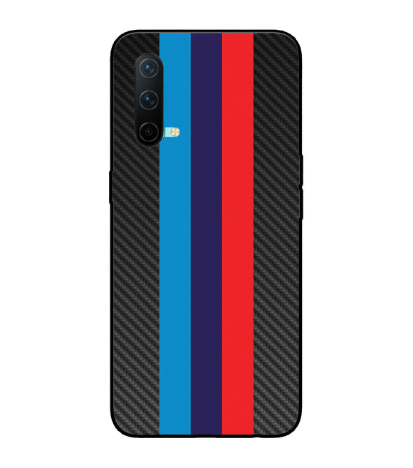 BMW Stripes Pattern Oneplus Nord CE 5G Glass Cover
