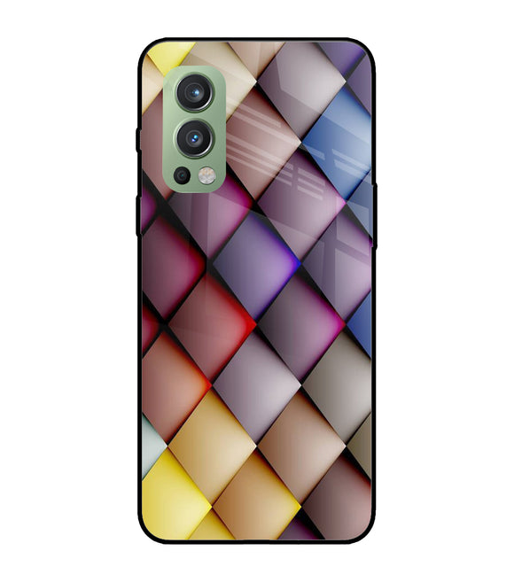 Vector Abstract OnePlus Nord 2 5G Glass Cover