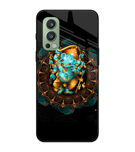 Lord Ganesha Art OnePlus Nord 2 5G Glass Cover