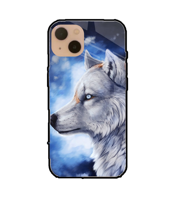 Wolf Night iPhone 13 Glass Cover