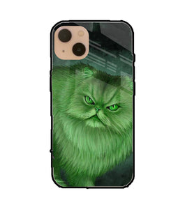 Hulk Cat iPhone 13 Glass Cover