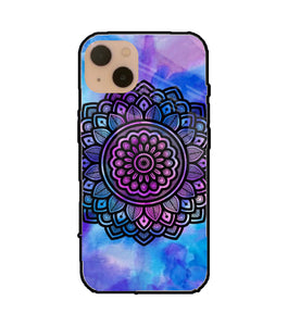 Mandala Water Color Art iPhone 13 Glass Cover