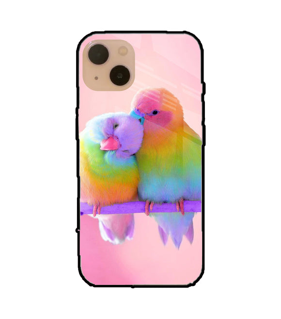 Love Birds iPhone 13 Glass Cover