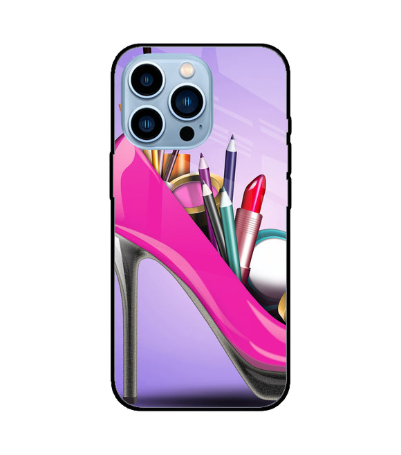 Makeup Heel Shoe iPhone 13 Pro Glass Cover