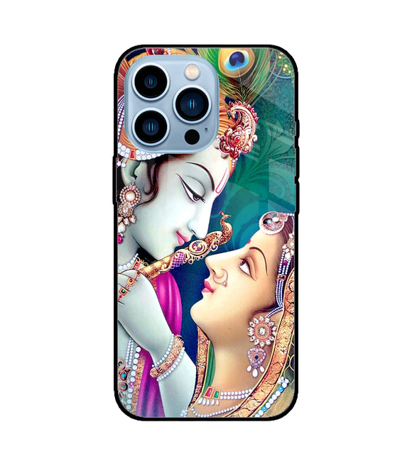 Radha Krishna iPhone 13 Pro Glass Cover