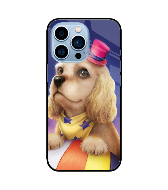 Circus Puppy iPhone 13 Pro Glass Cover