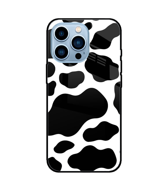 Cow Spots iPhone 13 Pro Glass Cover