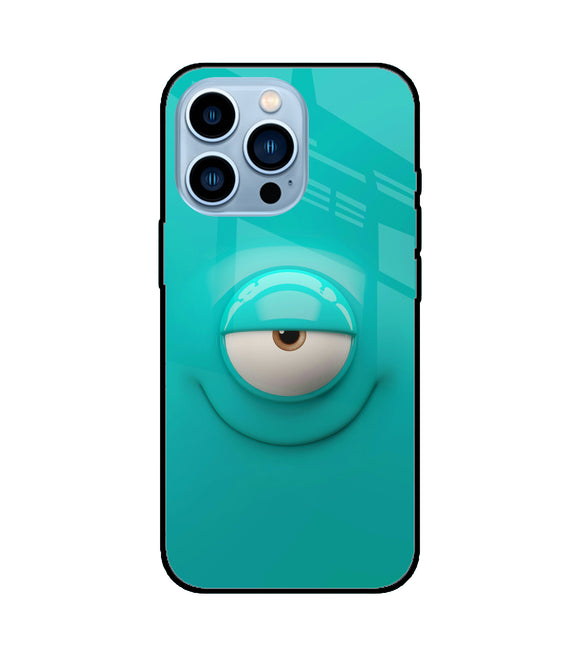 One Eye Cartoon iPhone 13 Pro Glass Cover