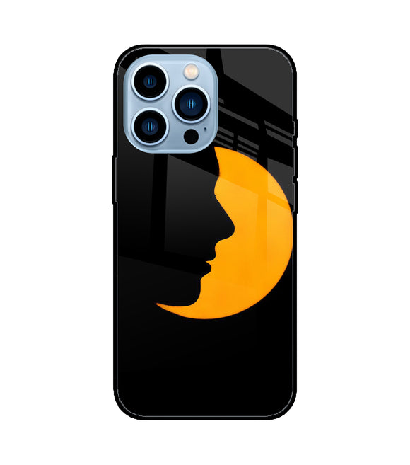 Moon Face iPhone 13 Pro Glass Cover