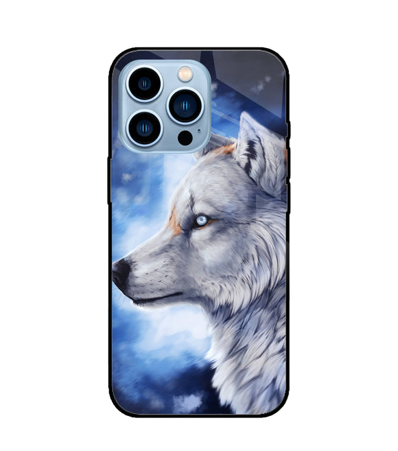 Wolf Night iPhone 13 Pro Max Glass Cover